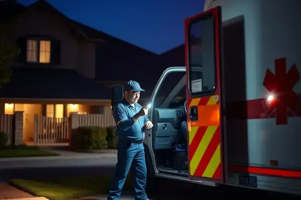 Emergency plumbing service